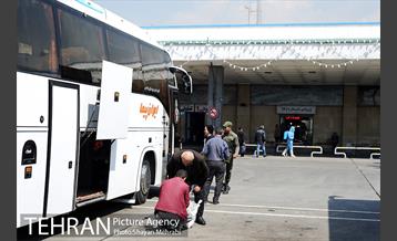 ضد عفونی پایانه مسافربری غرب 21