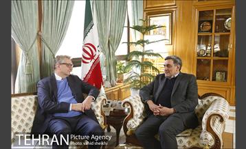 دیدار شهردار تهران با سفیر هلند  2