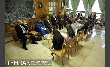 دیدار شهردار بغداد با دکتر قالیباف 12