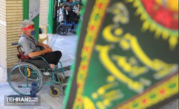 مراسم عزاداری حضرت اباعبدالله الحسین (ع) در آسایشگاه کهریزک 3