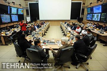 بازدید مجمع نمایندگان تهران در مجلس شورای اسلامی از ستاد مدیریت بحران شهر تهران 26