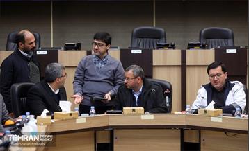 بازدید معاون خدمات شهری از سایت‌های برف‌روبی شهرداری تهران 36