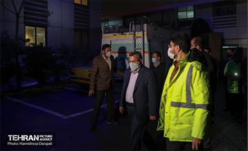 بازدید معاون خدمات شهری و هماهنگی‌امورمناطق از وضعیت ابگرفتگی مناطق یک،سه و پنج 11