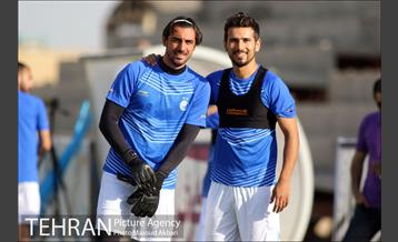 تمرین تیم فوتبال استقلال