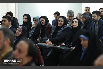آیین رونمایی از پوستر جشنواره «عاملیت هنر در سیمای شهر تهران» 13