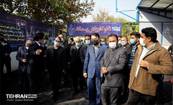 افتتاح دو پروژه خدمات شهری منطقه 19 شهرداری تهران 3