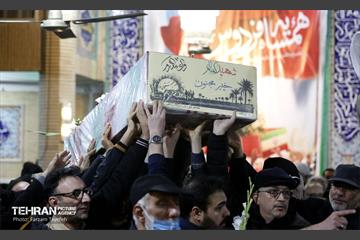 تشییع پیکر شهید گمنام دفاع مقدس "همسایه فردوس" 17