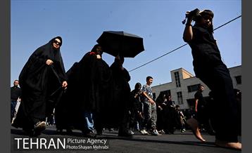 پیاده روی جاماندگان اربعین حسینی(ع) در تهران-2 19