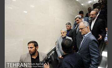 آیین بهره برداری از بخش شرقی خط 7 مترو تهران 12