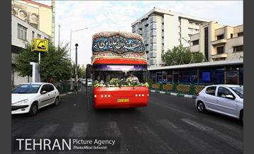 کاروان غدیر خوانى در خیابان هاى تهران 1