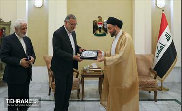 دیدار علیرضا زاکانی با سید عمار حکیم