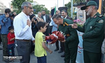 آیین نامگذاری بوستان شهیدان امیراحمدی 2