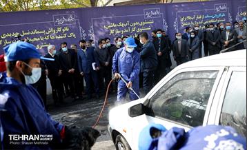 افتتاح دو پروژه خدمات شهری منطقه 19 شهرداری تهران 7