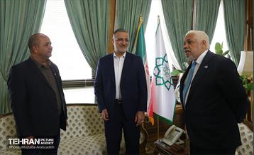 دیدار فرماندار هاوانا (کوبا) با شهردار تهران