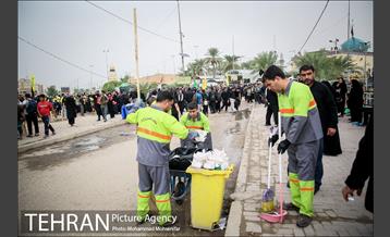 حضور نیروهای خادم الحسین(ع) شهرداری تهران در عراق 3