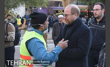 حضور شهردار تهران در نماز جماعت و زیارت عاشورا و صرف صبحانه در جمع خدام‌الحسین  4