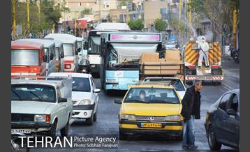 عملیات ضدعفونی معابر محله شوش  7