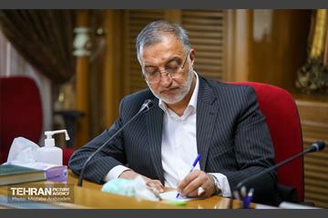 دیدار فرمانده سپاه محمد رسول الله (ص) با شهردار تهران 11