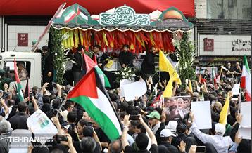 تشییع پیکر شهید اسماعیل هنیه در تهران - 2 25