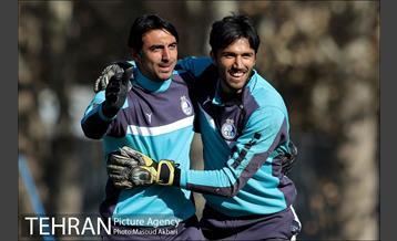 تمرین تیم فوتبال استقلال‎ 13