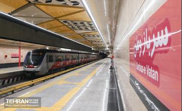 آیین افتتاح ایستگاه مترو سرباز وطن 37