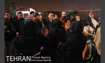 بازدید قائم مقام معاونت اجتماعی و جعمی از هنرمندان از سرای امید طلوع 12