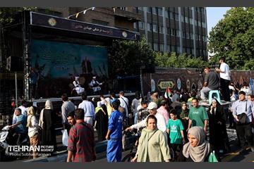 مهمانی ۱۰ کیلومتری عید غدیر در تهران - 3 48