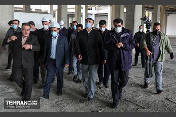 بازدید شهردار تهران از مجموعه شهر آفتاب 36