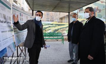 بازدید شهردار تهران از منطقه ١٠