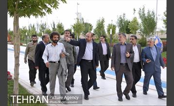 بازدید شهردار تهران از شهر آفتاب 3