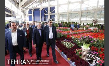 افتتاح هفدهمین نمایشگاه بین المللی گل و گیاه تهران  27