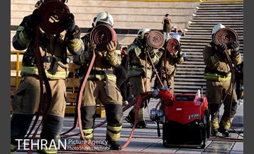 مسابقه عملیاتی ورزشی آتش نشانان تهران 15