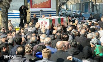 تشییع پیکر شهید محمدرضا خانه عنقا 5