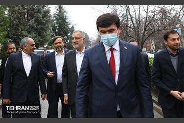 دیدار شهردار تهران با رییس سازمان توسعه گردشگری تاجیکستان 1