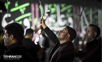 عزاداری شب عاشورا در میدان منیریه  5