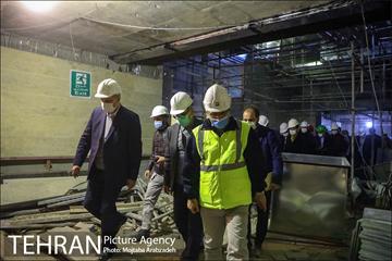 بازدید از ایستگاه مترو باقرخان 21