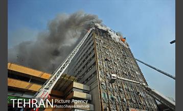 آتش سوزی در ساختمان پلاسکو -3 4