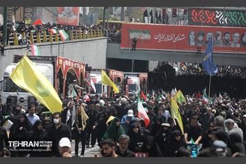 تشییع شهدای اقتدار ملی در تهران - 3  11