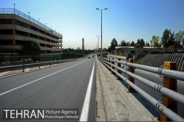 پل غیر همسطح بزرگراه شهید چمران (پل شهید نوروزی) 6