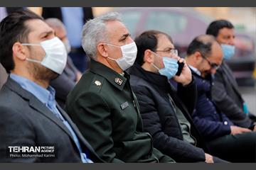 آئین افتتاح و بهره برداری از پروژه‌های شهری در منطقه ۱۶