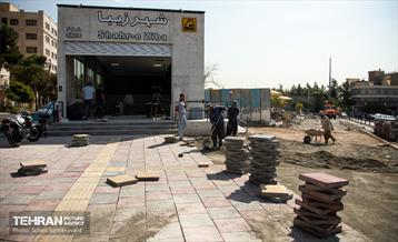 توسعه متروی تهران؛ ایستگاه شهر زیبا 38