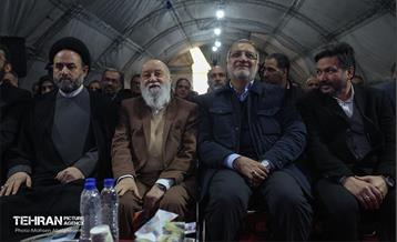 آئین بهره‌برداری از چهار پروژه عمرانی در غرب پایتخت 31