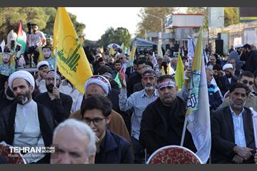 دومین سالگرد شهادت شهید آرمان علی وردی با شعار «آرمان روح‌الله آغاز نصرالله» 17