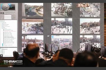حضور شهردار تهران در مرکز مانیتورینگ منطقه ۲۰