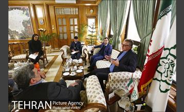 دیدار شهردار تهران با سفیر هلند  8