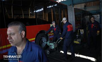 به وقت خدمت؛ بازآمادسازی اتوبوس‌های شهری تهران 49