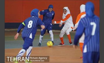 لیگ برتر فوتسال بانوان سایپا تهران و نفت ابادان