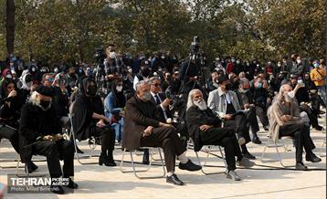 مراسم تشییع پیکر مرحومه ایران درودی هنرمند نقاش 24