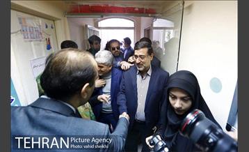 بازدید وزیر محترم بهداشت و سرپرست شهرداری تهران از مرکز پرتو  4