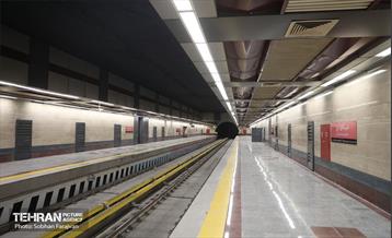 توسعه متروی تهران؛ ایستگاه شهدای کن 13